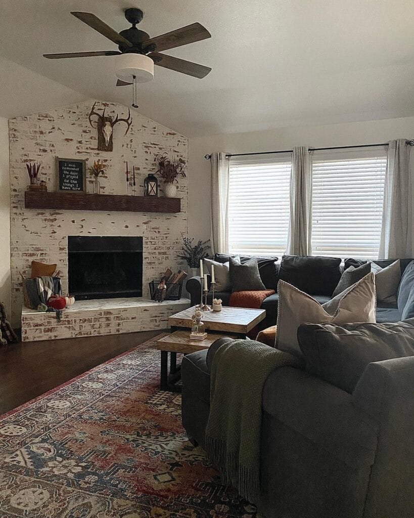 Rustic Farmhouse with Textural Charm