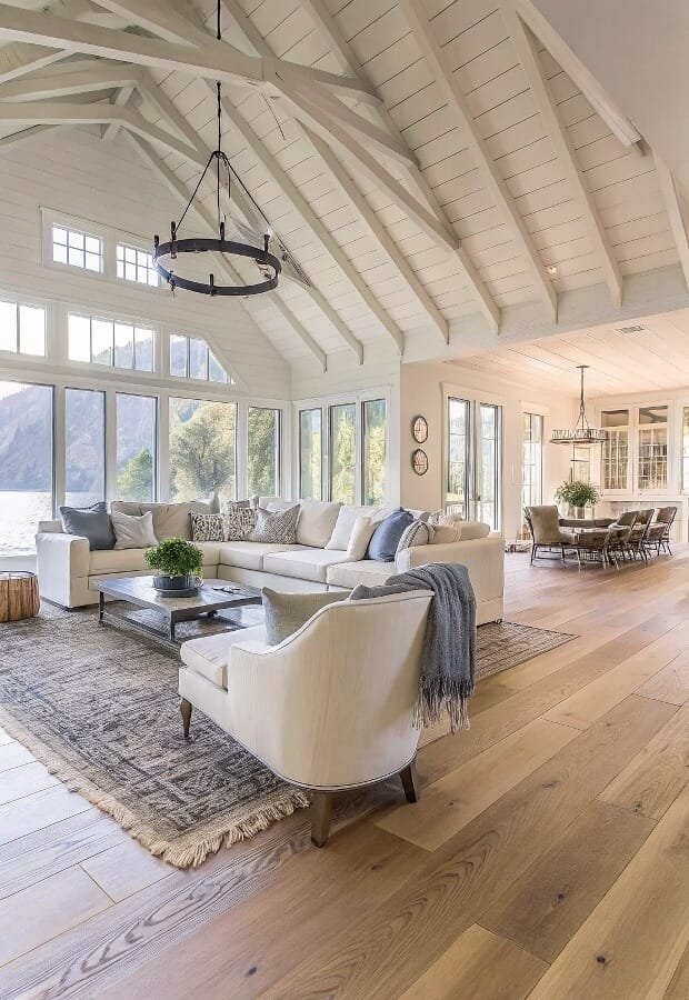 Cozy Lake House Ambiance