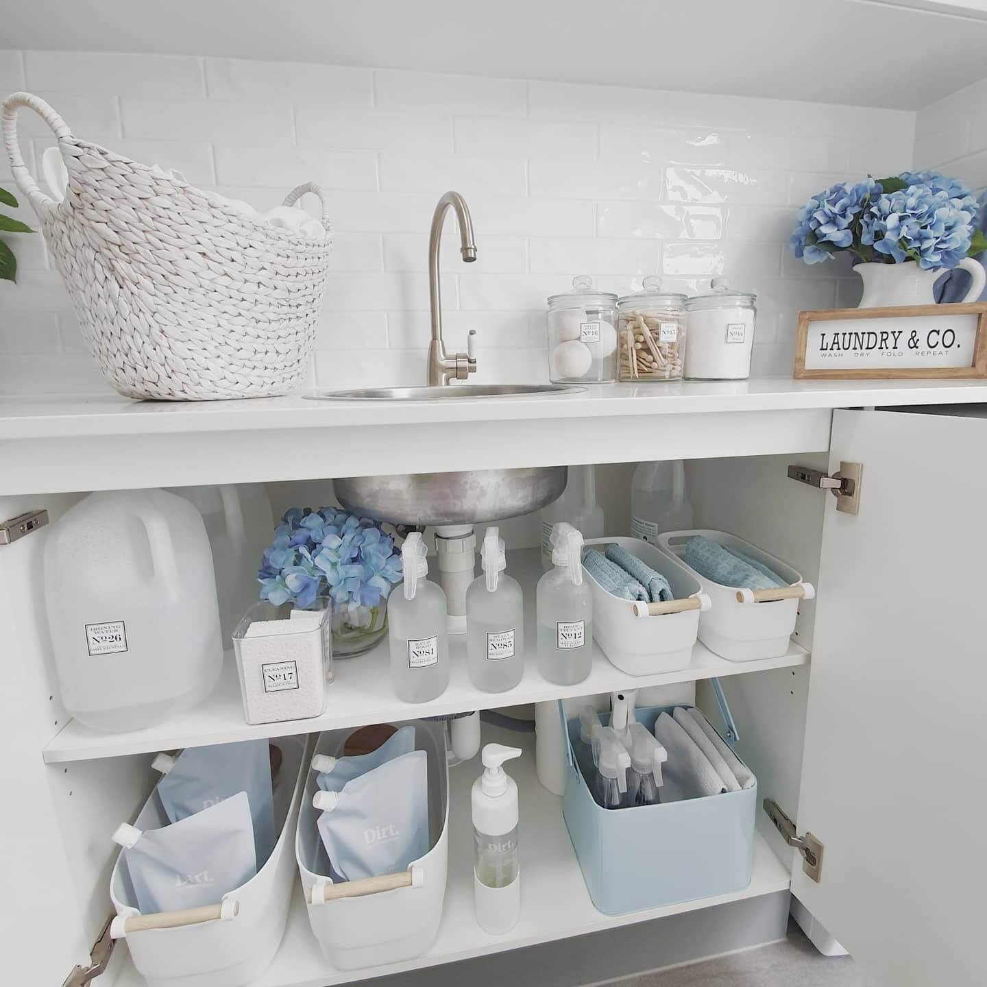 Clever storage solutions enhance functionality and aesthetics