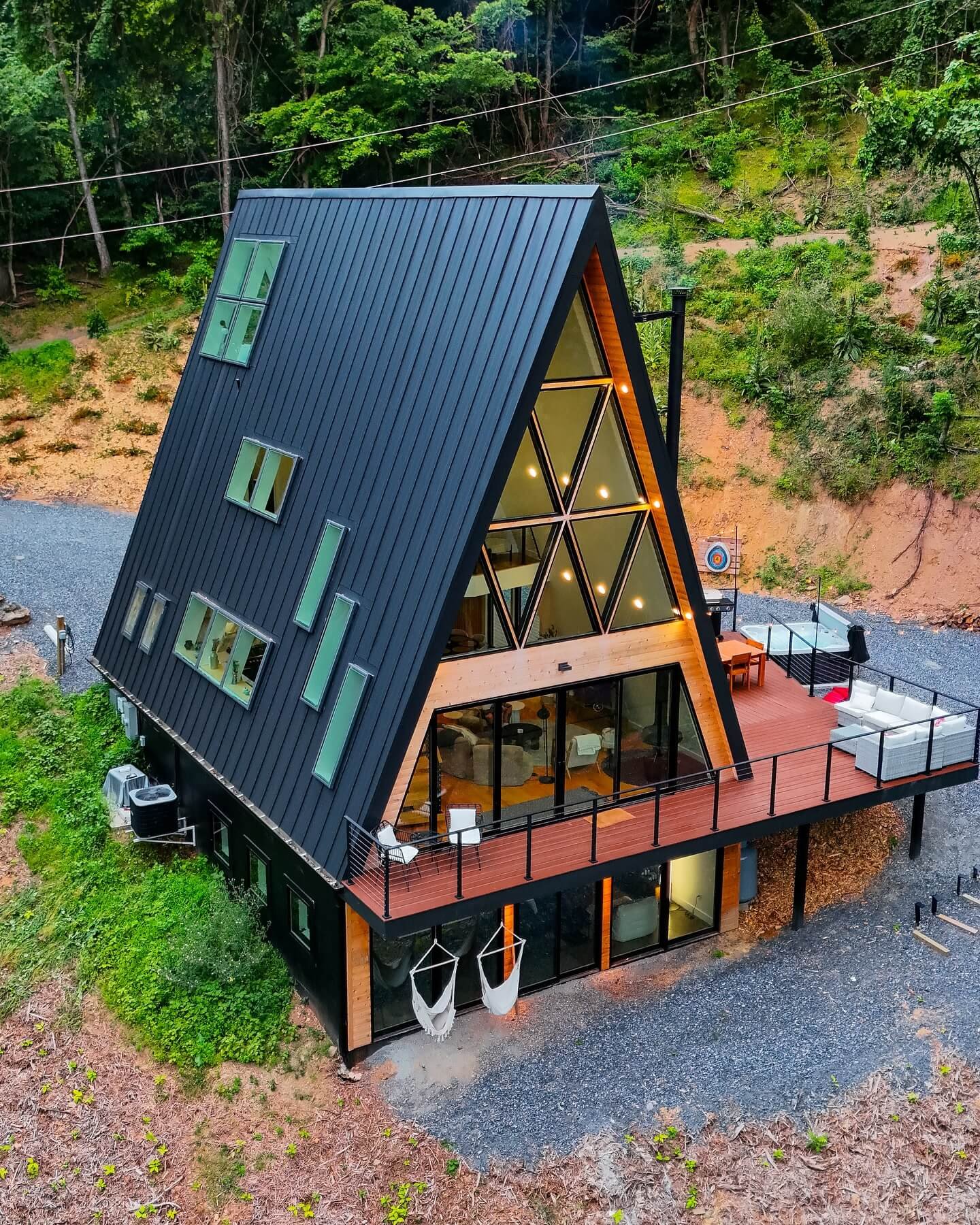 Stylish A-frame Cabin Retreats