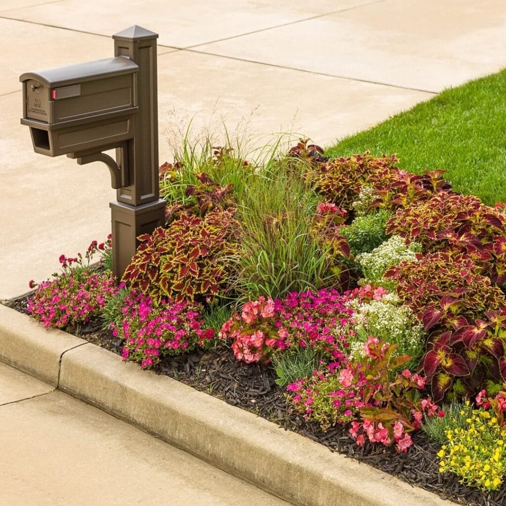 Colorful Blooms Enhance Curb Appeal