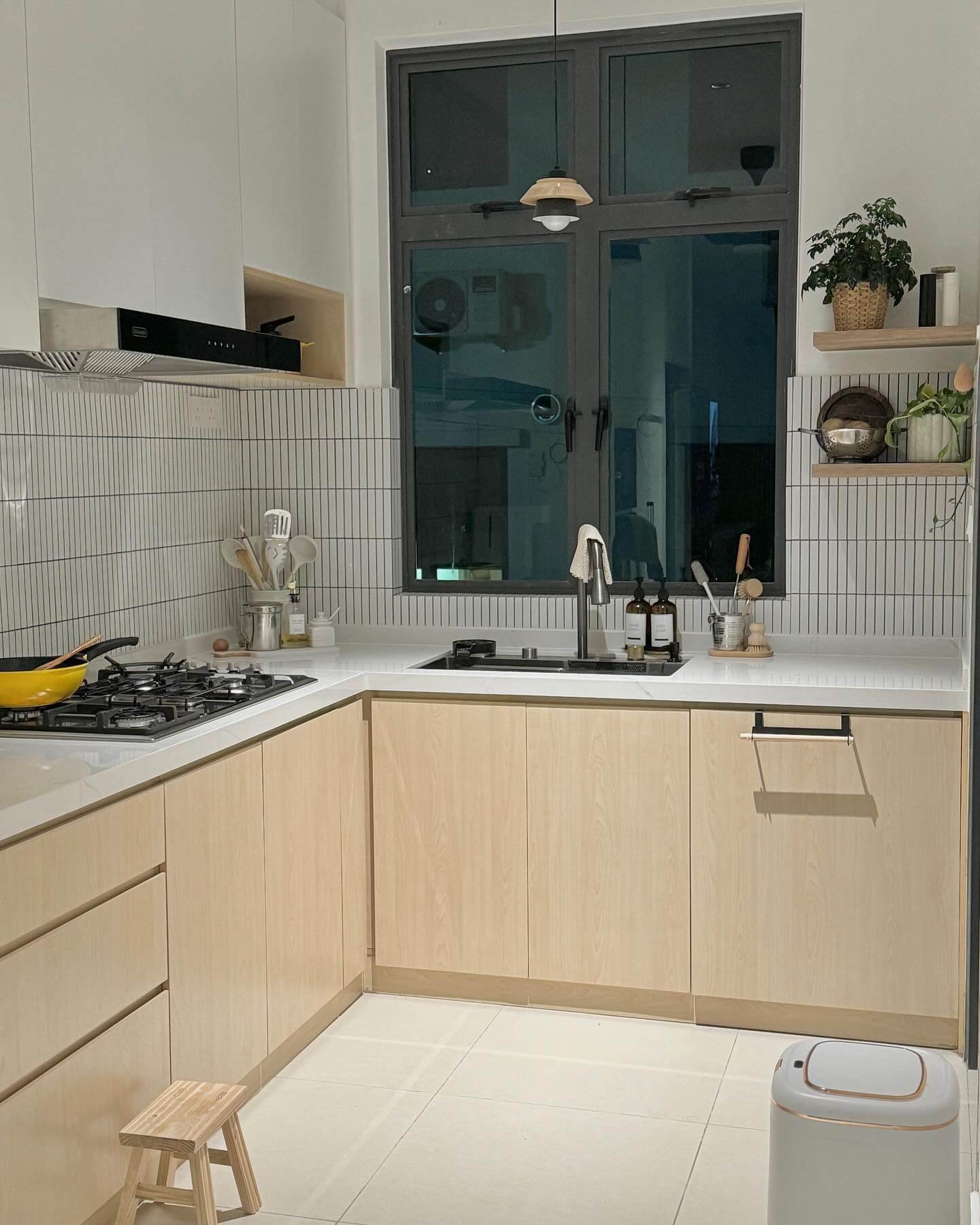 Warm Inviting Japandi Kitchens